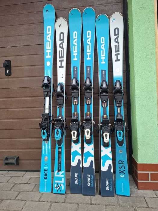 Narty Head e XSR. Shape SX . e SLR . e race pro