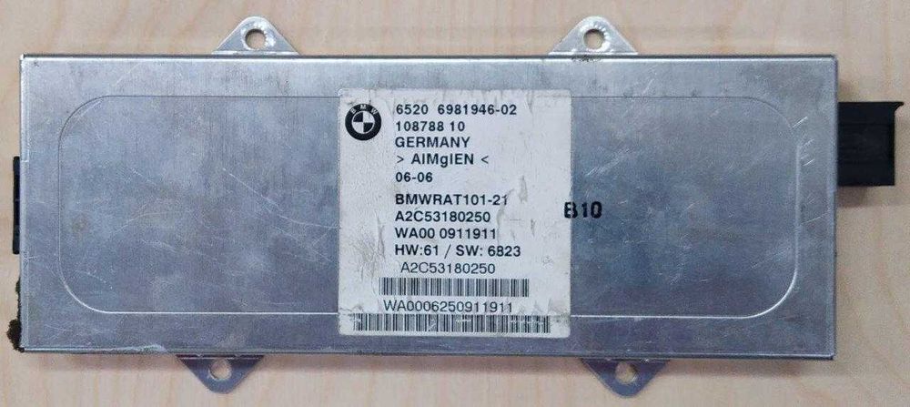 BMW E65 E66 odbiornik radiowy AM/FM - Bluetooth Aux montaż