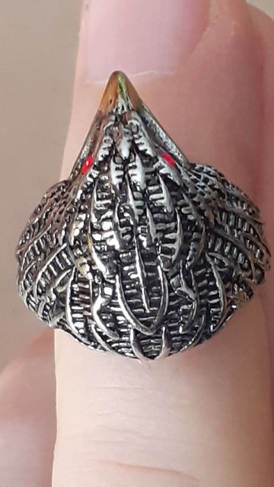 2 Anel Águia em liga de Prata ideal para Adeptos Benfica