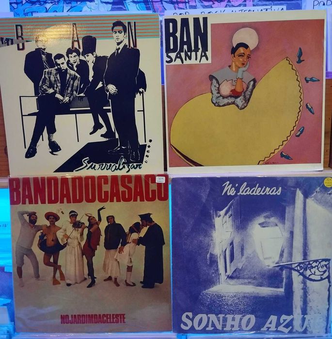 Vinil - Jorge Palma Xutos & Pontapés GNR Gift Dead Combo Ban Madredeus