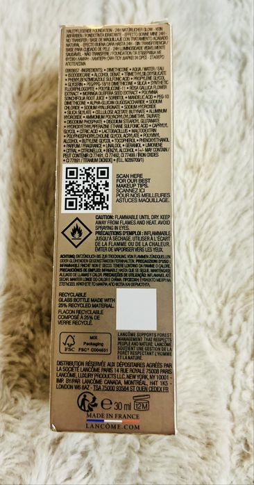 Lancome teint idole ultra wear care&glow podklad 120 N