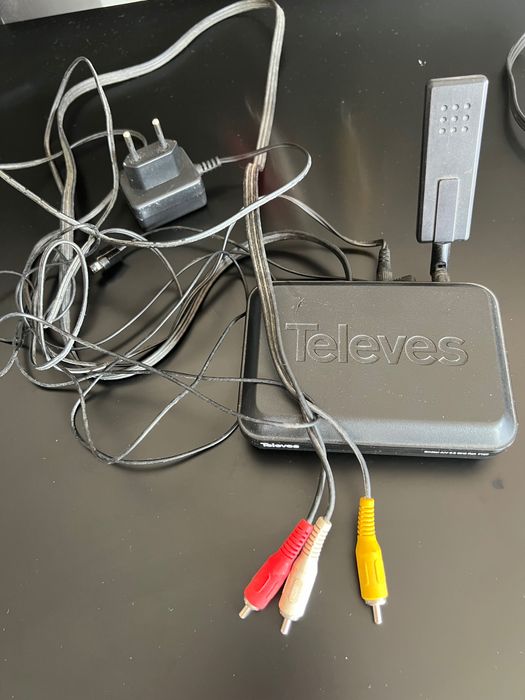 Emissor e receptor de áudio Televés