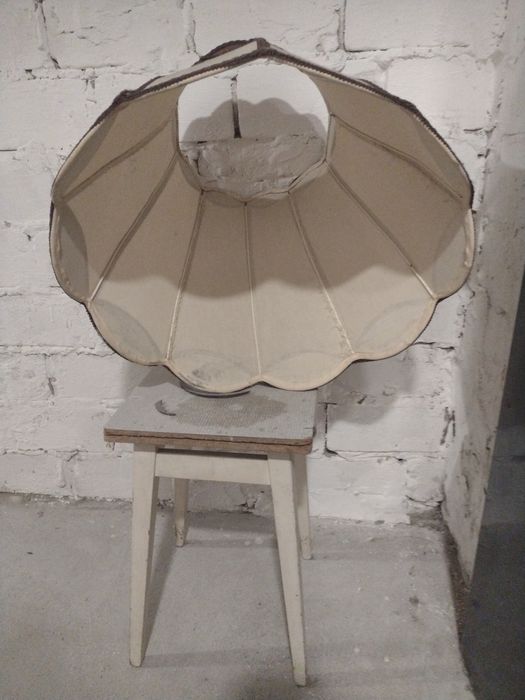 duży abażur klosz żyrandol