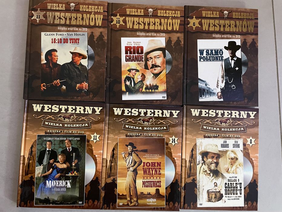 5 Westernów - DVD z książką