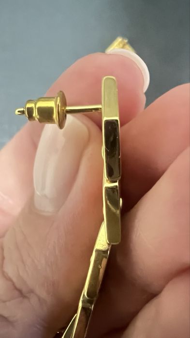 Серьги золотые Bevza