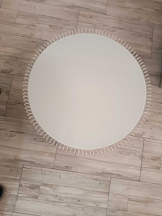 Mesa de centro vidro branca