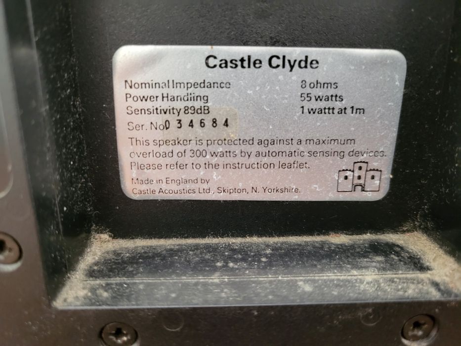 Castle Clyde, colunas Made in England