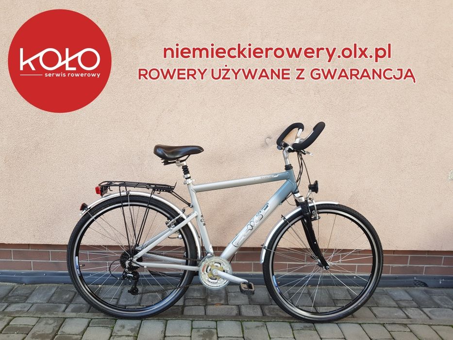Rower męski trekkingowy PHIL koła 28 SHIMANO DEORE aluminium rabat