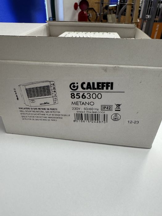 Detetor de gas metano de parede CALEFFI