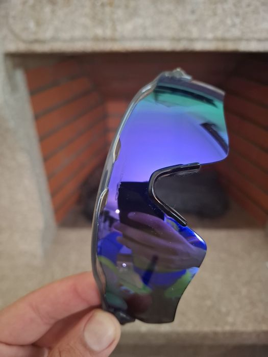 Lentes Okley radar EV violet iridium novas