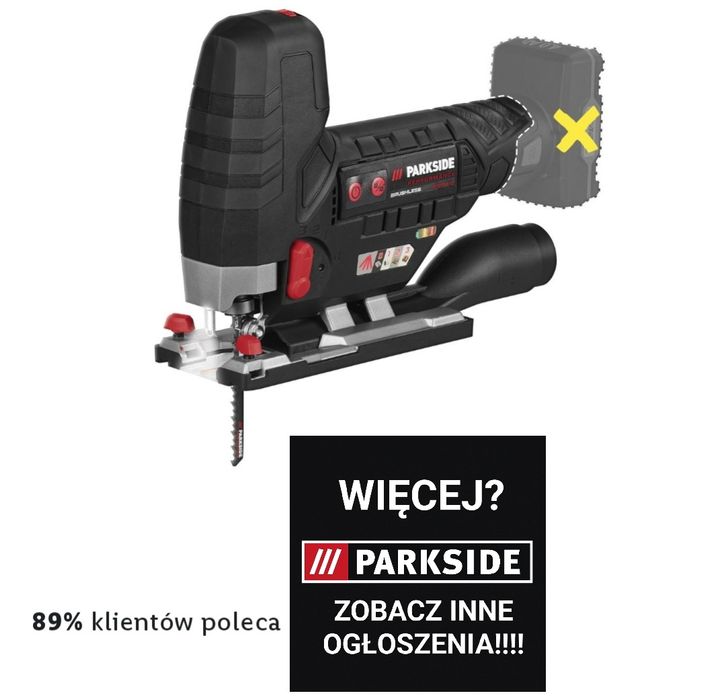 Akumulatorowa wyrzynarka PARKSIDE PERFORMANCE PPSTKA 12 A1 – nowa, z p