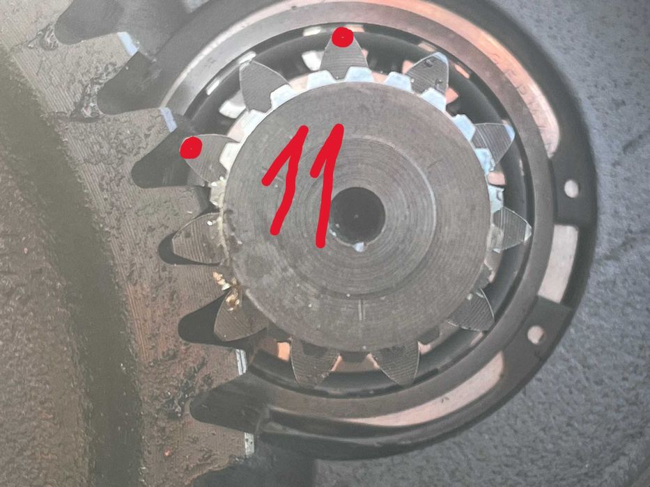 135.4411.0N Zwolnica tylna SAME 63/11 zębów
