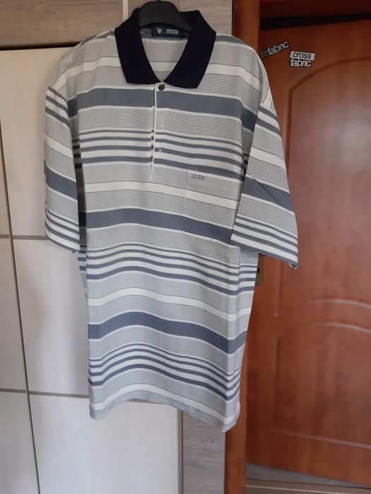 Koszulka polo vintage prl pewex męska xl kołnierzyk kolekcja stara cie