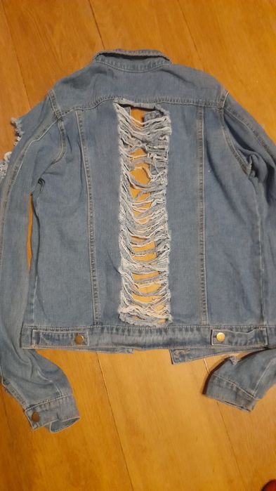 Nowa katana jeans szarpana roz xxl polecam do L