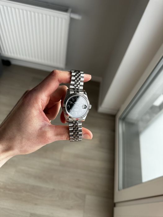 Zegarek Seiko mod Arabic Dial Black Datejust