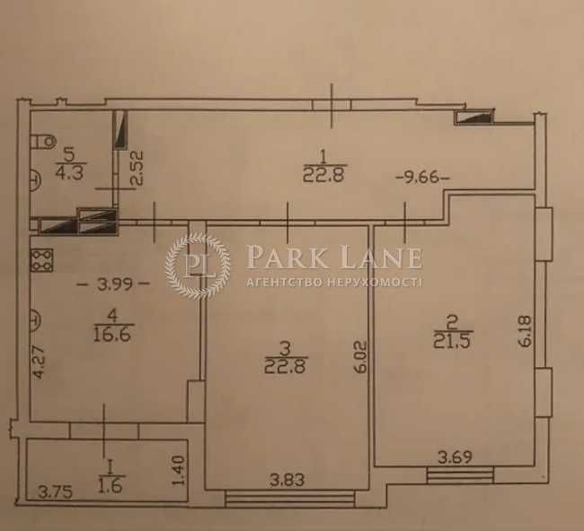 Багатокімнатна квартира за адресою вул. Іллєнка Юрія (площа 194 м²) - Atlanta.ua - фото 8