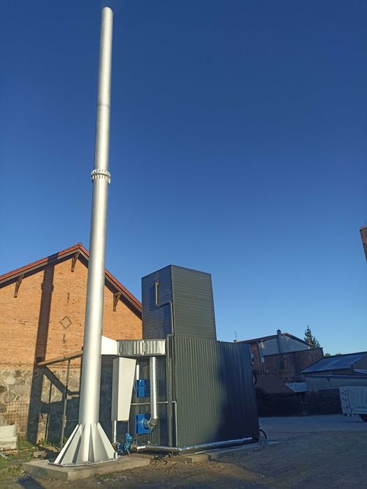 Kocioł na biomasę drewno 900kW