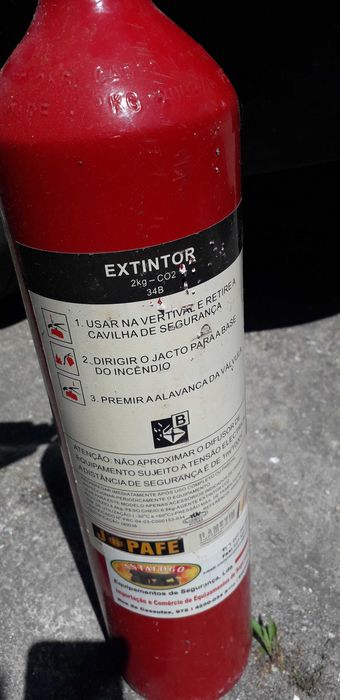 Extintor Incêndio CO2