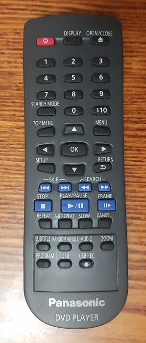 Оригінальний пульт керування N2QAYA000015 для DVD Panasonic