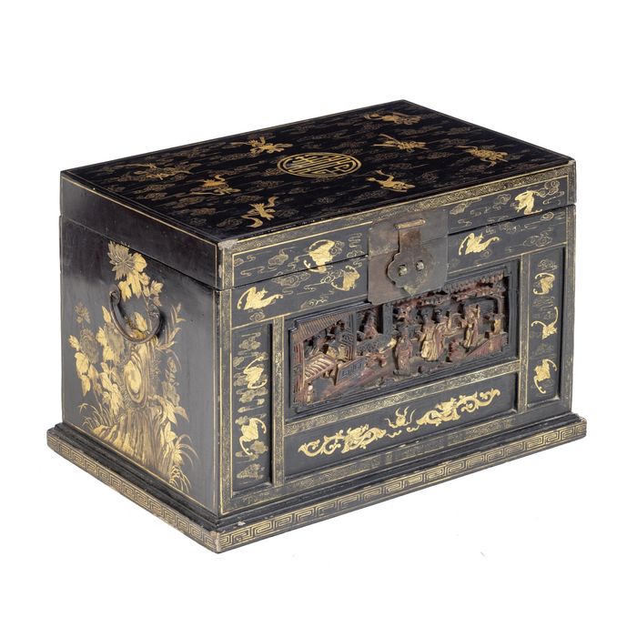 Arca chinesa ano 1862 (com certificado)