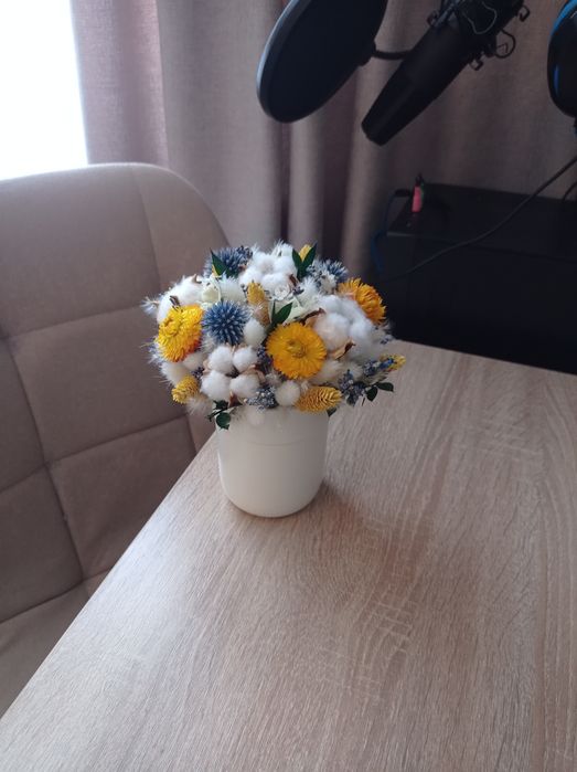 букет з сухоцвітів,сухоцветы,сухоцвіти,подарок