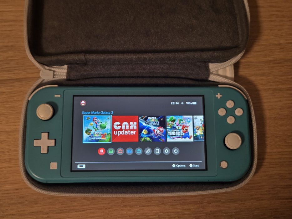 Nintendo Switch Lite desbloqueada