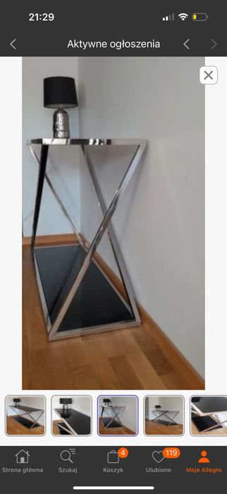 Konsula stolik premium loft