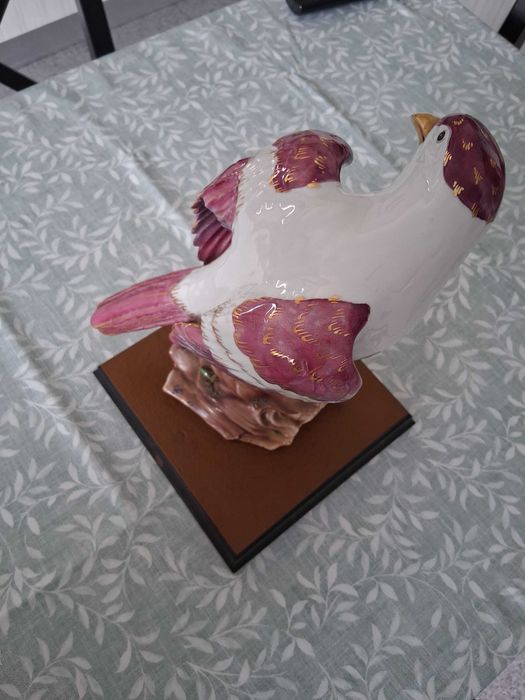 Raríssima Águia em Porcelana Italiana Carpié (27 cm) – Peça Nº 1/567