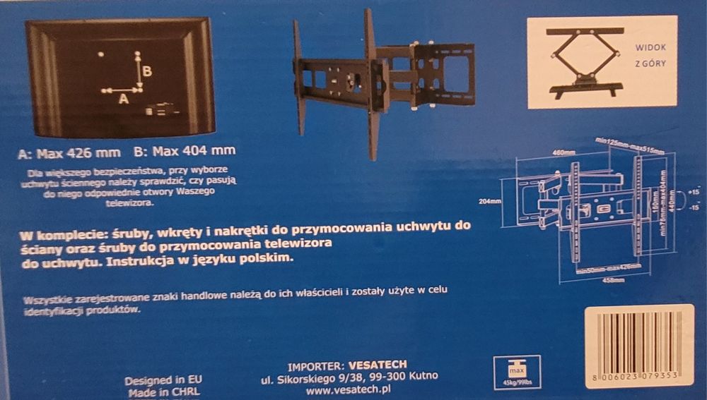 Uchwyt do telewizora