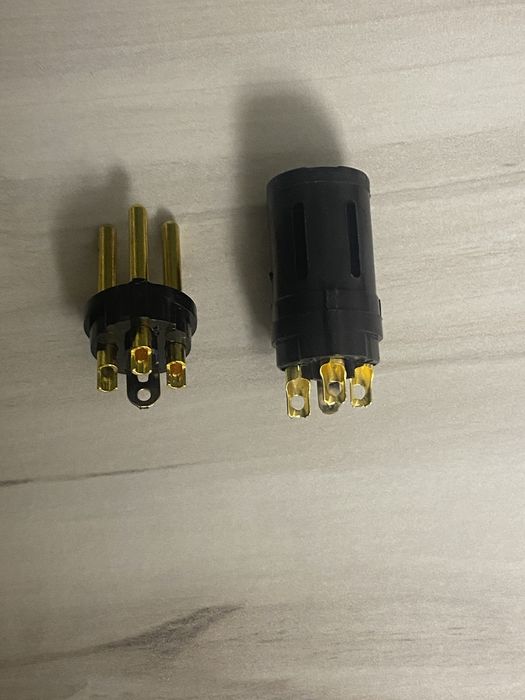 Роз'єм XLR (Canon) 3-pin тато/мама, металевий (Вінниця)