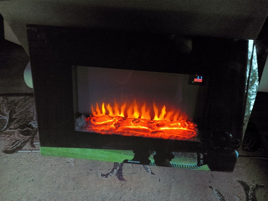 Wkład kominkowy kominek elektryczny LED 1650w