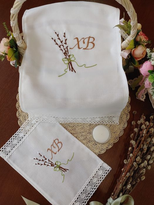 Вишитий рушник великодній пасхальний