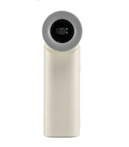 Mini Ventilador Portátil USB Branco – Silencioso e Potente