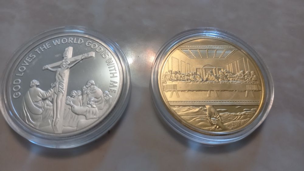 2монети Ісус Христос