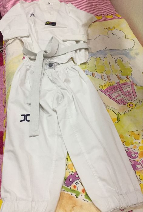 Fato taekwondo crianca  8a12 anos