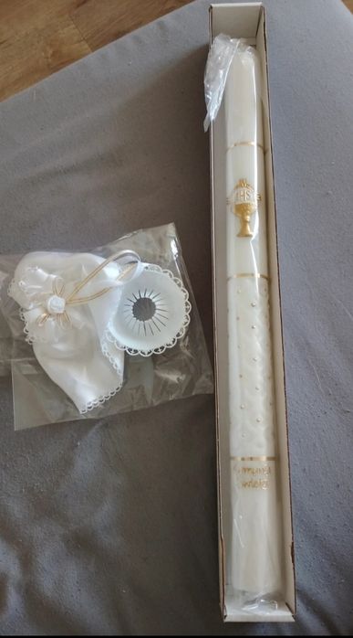 Nowa świeca komunijna