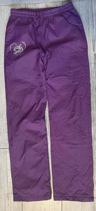 Fioletowe spodnie narciarskie  dla dziewczynki