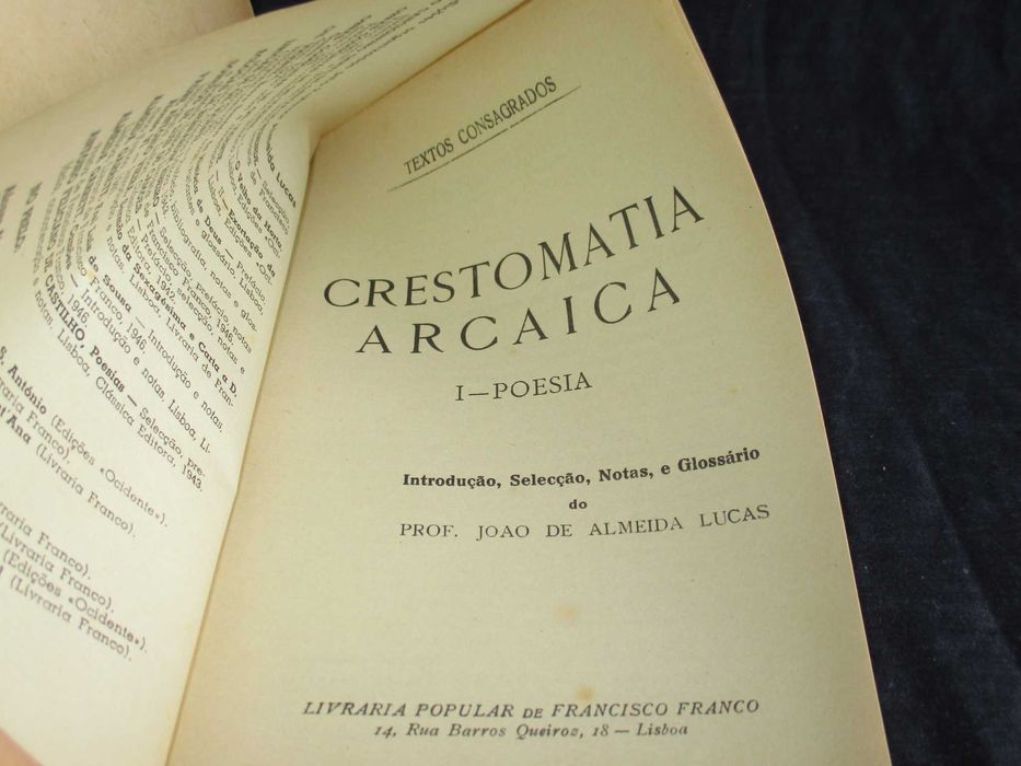 Livros Textos Consagrados Livraria Popular de Francisco Franco