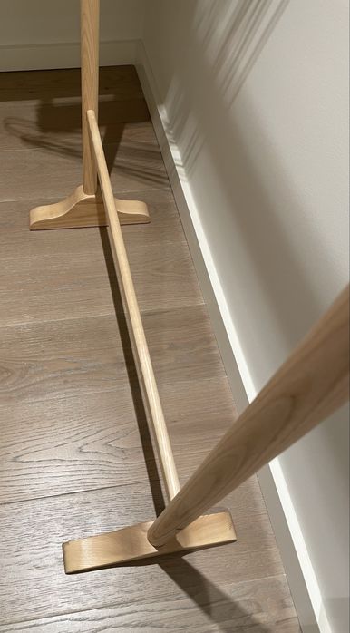 Zara home cedar clothes hanger in mint condition