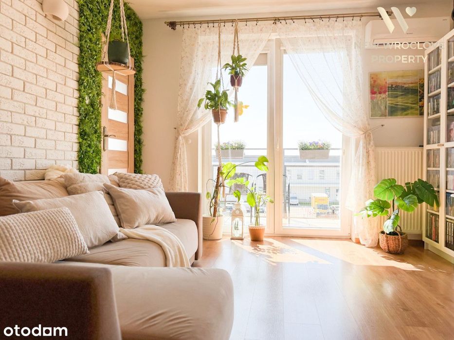 3-pokojowe mieszkanie z balkonem w Siechnicach