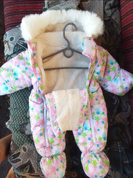 Комбінезон зимовий для дівчинки