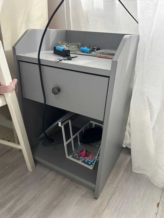 Cama e Mobília de quarto, vendo em separado, negociável