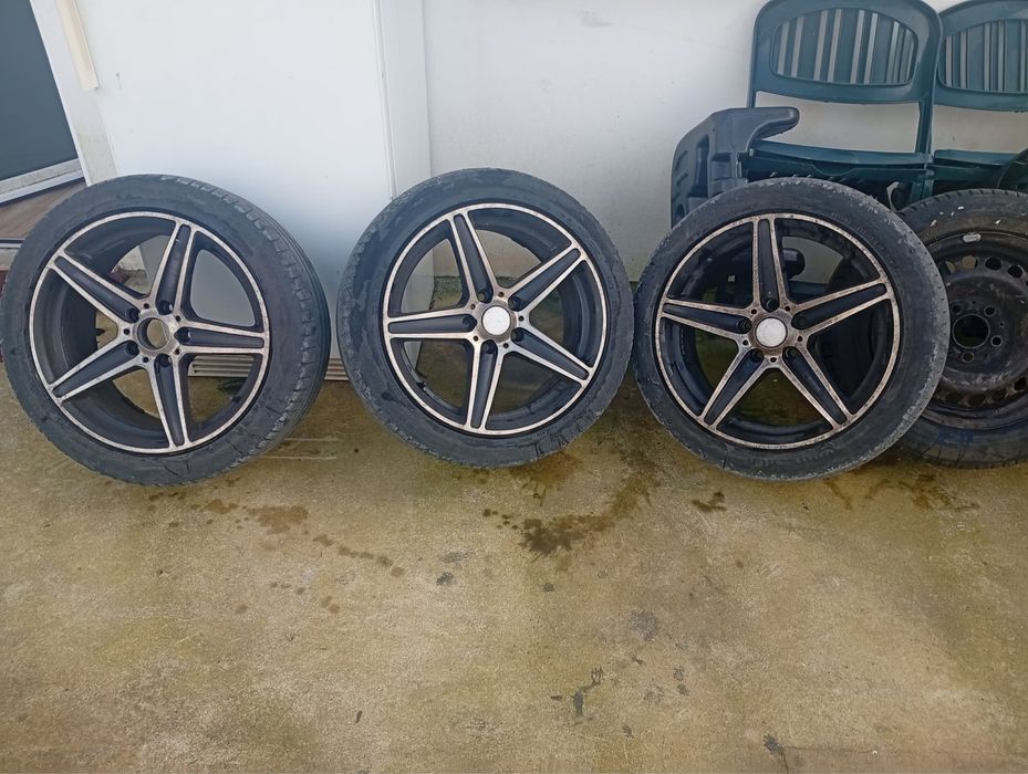 vendo jantes furação 5/112 da para mercedes grupo vag