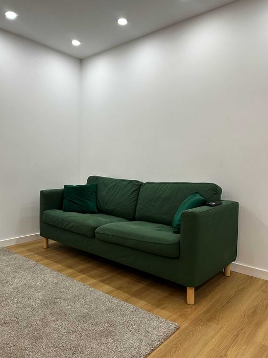 Sofá 2 lugares, IKEA VIMLE verde escuro