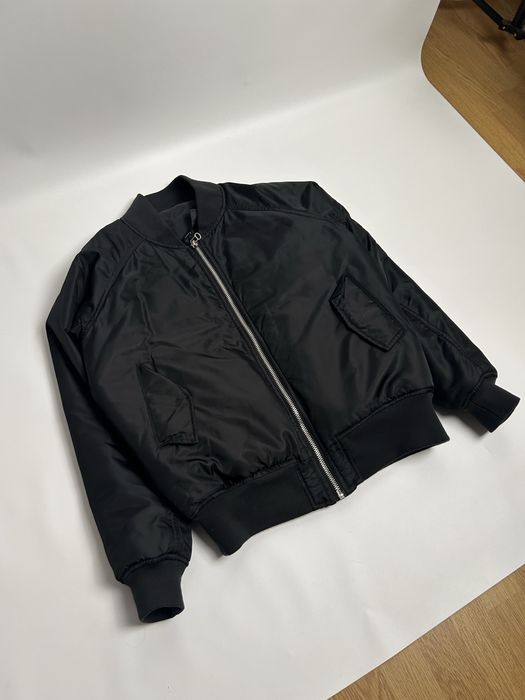 куртка бомбер теплая осеннаяя alpha industries ma-1 чорная осінн — zdjęcie 3