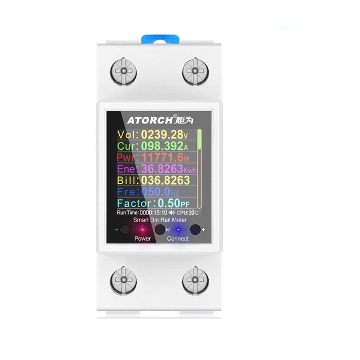 Wifi вимірювач потужності та енергії