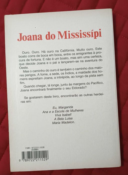 Livro - "Joana do Mississipi"