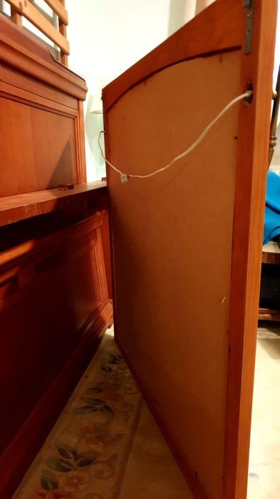 Espelho de Parede Rústico para casa de banho