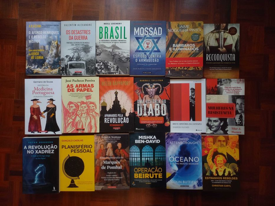 Lote de 144 livros