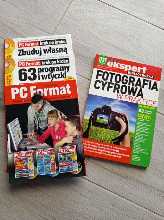 Pc format x 3 szt + komputer ekspert x 1szt